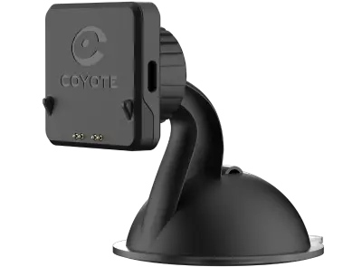 Support aimanté chargeant pour pare-brise